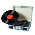 Vinyl Phonograph Portable Retro Classic USB Bluetooth Speaker Record Player PC Recorder.