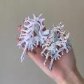 Creativity Unique Colorful Alien Metal Conch Hair Claws for Women Girl Y2K Hollow Headwear Shell Crab Hair Clip Hair Accessories. 