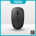 Rapoo M200 Silent Click Multi-mode Wireless Mouse Switch between Bluetooth 3.0, 4.0 and 2.4G 1300DPI tracking engine Up to 9 months battery life.