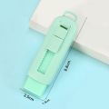 Lightweight Retractable Push Pull Eraser Macaron Color Self-locking Stationery School Supplies Pencil Erasers Drawing Painting.