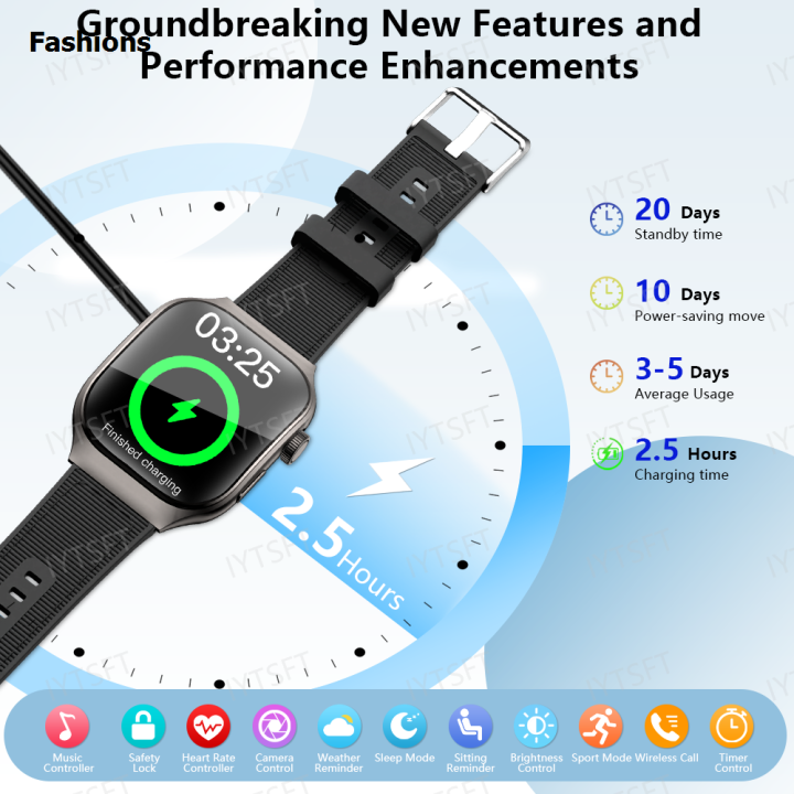 Fashions%20LAXASFIT%20New%20Curved%20Screen%20Women's%20Smart%20Watch%202.01''%20AMOLED%20HD%20High%20Quality%20Touch%20Screen%20Bluetooth%205.3%20Voice%20Call%20Men's%20Fitness%20Smart%20Watch%20-%20Image%206