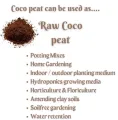 Coco Peat Block-Expandable Block 2 kg+ Cocopit Block(Imported). 