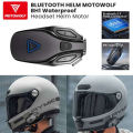 MOTOWOLF BH1 Motorcycle Helmet Headset Bluetooth Headset for Full Face Helmet- Ride Smart, Stay Connected, Long Battery Life. 