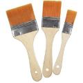 Keepsmiling Gesso Brushes Flat 3pc. 