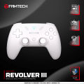 FANTECH WGP12s REVOLVER III WIRELESS MULTI-PLATFORM GAMEPAD Gaming Controller WHITE. 