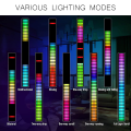 RGB Light Bar Music Dancing Sound Pick Up Rhythm Light RGB Sound Bar Equalizer Light RGB Spectrum lighting Gaming PC laptop desktop Gaming Lighting.