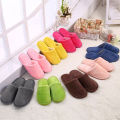 Affordable Indoor Women Slippers House Plush Soft Cotton Slippers Non-Slip Solid Comfy Floor Shoes Home Slippers Bedroom Slides.