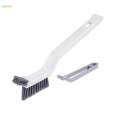 Bathroom Crevice Brush Groove Cleaning Tools Corner Cleaning Brush for Home Shower. 