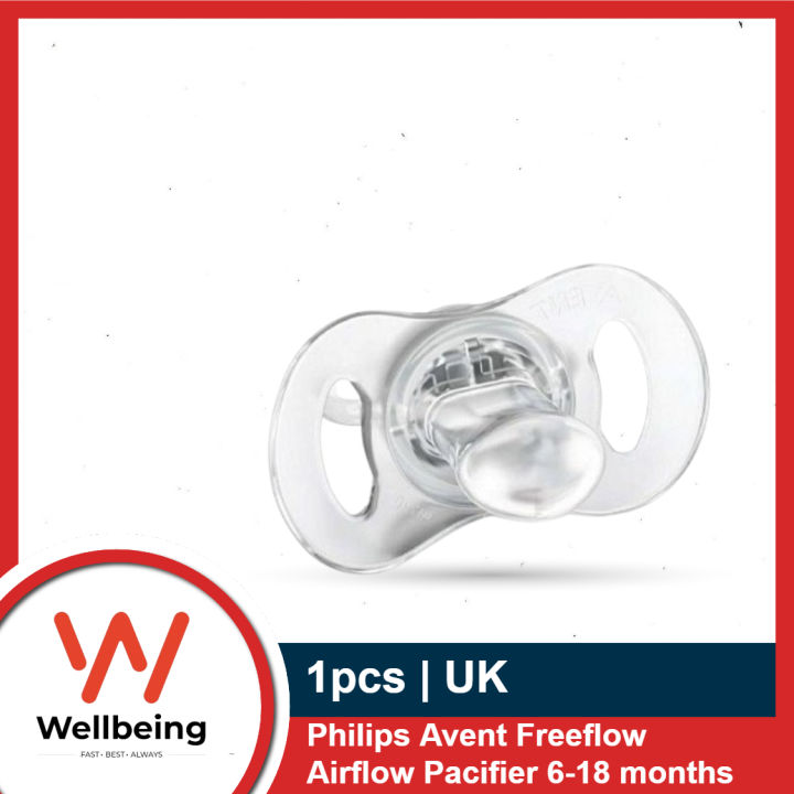 Philips Avent Freeflow Airflow Pacifier 6-18 months - 1pcs (Made in England)