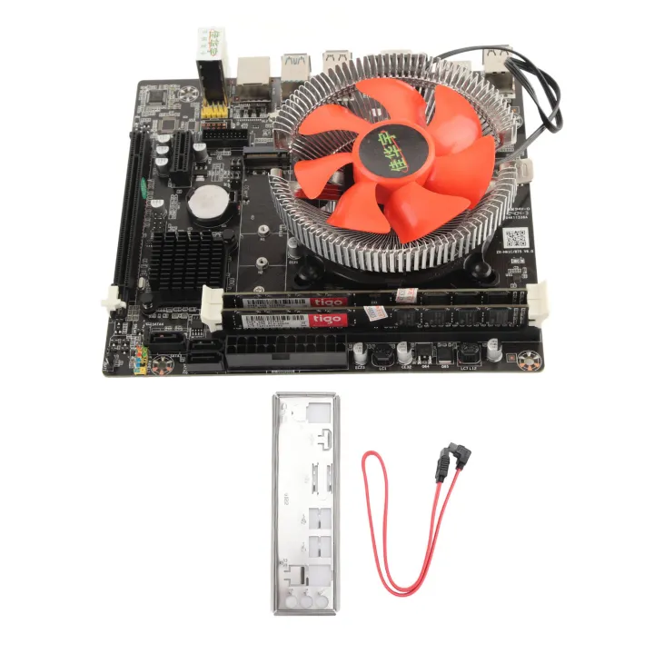 B75 Motherboard Set I5 3470 CPU 8G DDR3 Motherboard CPU Combo with Fan for Desktop Computer PC