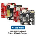 XY-BT-Mini Bluetooth Audio Receiver Board 3.7-5V Bluetooth 5.0 MP3 Amplifier Lossless Decoder Board Wireless Stereo Music Module XY-BT Mini. 