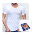 London Boy Mens Vest Half Sleeve Vest Single Pack 100% Cotton (Sando Ganji). 