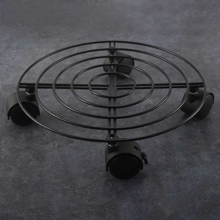 Metal%20Plant%20Flower%20Pot%20Stand%20Trolley%20Caddy%20on%20Wheels%20Indoor%20Outdoor%20Home%20Garden%20tools%20-%20Image%208