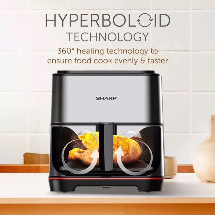 Sharp%20KF-AF70RT-S3%20Family%20Size%20XL%20Digital%20Air%20Fryer%20%7C%207.0%20Liter%20-%20Image%204
