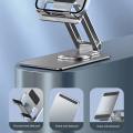 360 Rotation Aluminum Mobile Stand Portable Universal Desk Phone Holder Adjustable Tablet Stand.