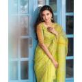 Stylish and Comfortable Half Silk Jamdani Saree for Women. 