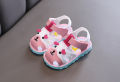 Summer footwear, soft non-slip beach breathable sandals, 1-2-3 years, baby starts walking.
