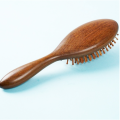 Wood handle Wooden comb Anti-frizz Air bag design Golden silk Hair brush Green sandalwood Curved teeth Air cushion comb for.