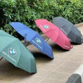New BMW Umbrella Auto Open 8 Ribs (Any Colour), Windproof And UV Protected (Heavy-duty, three-folding, dual-purpose umbrella designed for rain and sun protection). 