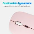 Fonken Bluetooth Mouse Rechargeable Dual mode Wireless Mouse 2.4Ghz Optical Mice For PC Desktop laptop Computer. 