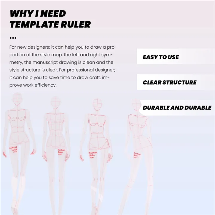 Fashion%20Illustration%20Rulers%20Sketching%20Templates%20Ruler%20Sewing%20Humanoid%20Patterns%20Design%20Clothing%20Measuring,Combination%20-%20Image%204