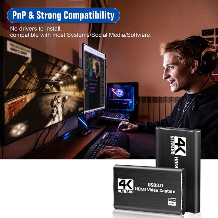 Video%20Capture%20Card,%20Switch%20Capture%20Card%20for%20Switch,%204K%201080P%2060FPS%20for%20Streaming%20Video%20Recording%20for%20PS4/DSLR/Camera%20-%20Image%202