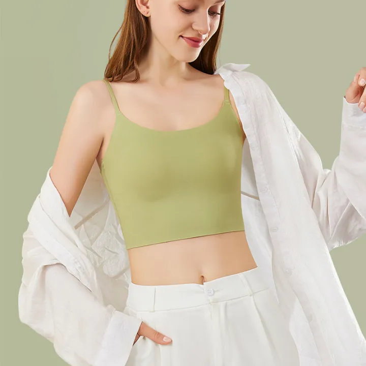 Beauty%20Back%20Sling%20Vest%20Women's%20One-Piece%20Bra%20with%20Chest%20Pad%20Ice%20Silk%20Inner%20Wear%20Summer%20Tube%20Top%20Underwear%20Outer%20Wear%20-%20Image%208