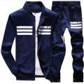 Y8 Blue Stylish Jacket with pant For Man. 