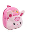 8x9 Inches Toddler Plush Backpack Cute Baby Backpacks for Boy Girl Mini Backpack Preschool Baby Schoolbag.