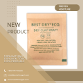 6 gram 50 pcs Best Dry Eco®  30% moisture absorption capacity premium quality dry clay silica gel desiccant. 