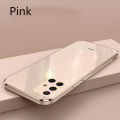 Tokifu For Samsung Galaxy A51 A71 Deluxe Fashion 6D Electroplate Border Shiny Phone Back Cover Soft Silicone Case. 