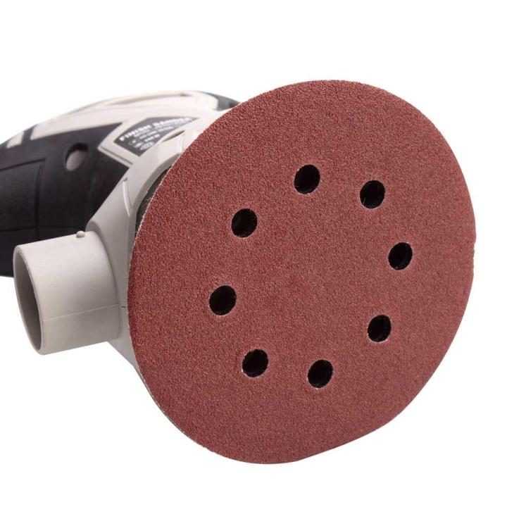 50Pcs%205%20Inch%20125Mm%20Round%20Sandpaper%20Eight%20Hole%20Disk%20Sand%20Sheets%20Grit%2040/60/80/120/240%20Hook%20And%20Loop%20Sanding%20Disc%20Polish%20-%20Image%205