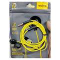 Realme R50 Yellow and Balck Wired Earphone. 