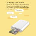 (New) Xiaomi ar printer mi Zink portable photo printerphoto paper mini portable home 1 minute inkless fast printing 2*3 inches. 