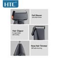 HTC AT-1088 Milti-functional rechargeable hair grooming kit hair clipper shaver nose 3 in 1 hair trimmer. 