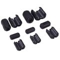 40 Pieces Clip-On Ferrite Ring Core RFI EMI Noise Suppressor Cable Clip for 3mm/5mm/7mm/9mm/13mm Diameter Cable, Black.