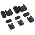 40 Pieces Clip-On Ferrite Ring Core RFI EMI Noise Suppressor Cable Clip for 3mm/5mm/7mm/9mm/13mm Diameter Cable, Black. 
