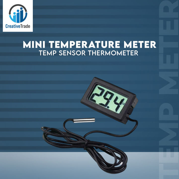 Mini Digital Temperature Meter with Temp Sensor Thermometer Ideal Use