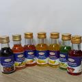 Lihama ( 5 Pcs ) Combo Food Flavour Essence Set - Milk + Chocolate + Vanilla + Mango + Strawberry - 28 ml x 5 Pcs. 