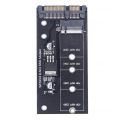 M2 To SATA3 Adapter Card High Efficiency SATA M.2 SSD Convert Adapter Card NVME SSD Upgraded SATA 6 Gbps NGFF Adapter. 