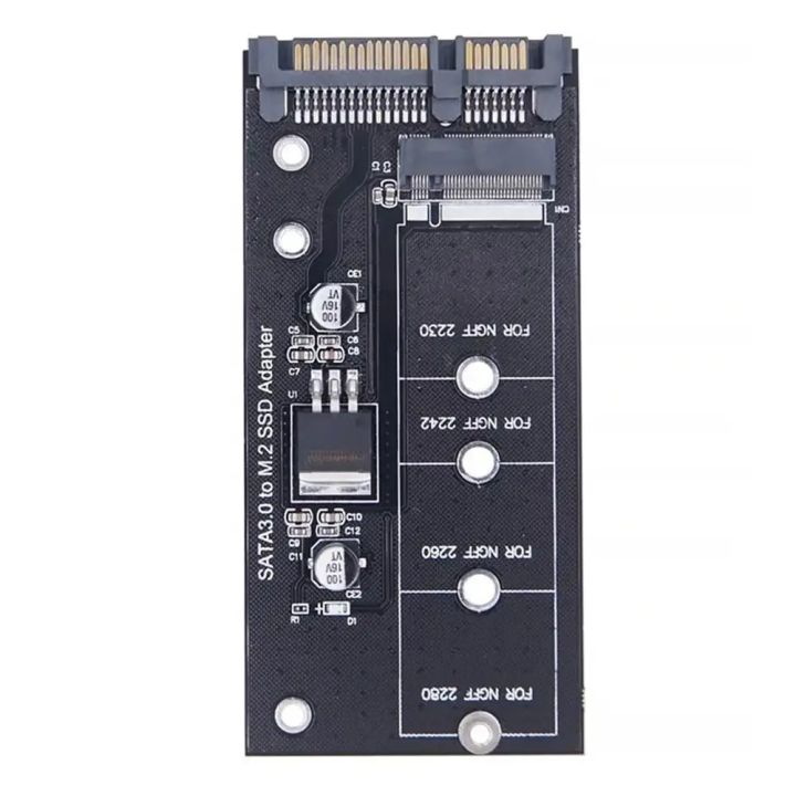 M2%20To%20SATA3%20Adapter%20Card%20High%20Efficiency%20SATA%20M.2%20SSD%20Convert%20Adapter%20Card%20NVME%20SSD%20Upgraded%20SATA%206%20Gbps%20NGFF%20Adapter%20-%20Image%204