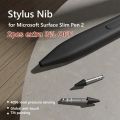 1pair Pen Tips Stylus Pen Tip Replacement Kit for Microsoft Surface Slim Pen 2 Magnetic Pen Tip replace Nibs Touch Pencil.
