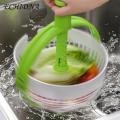 Salad Spinner with Rotating Drain Basket Multifunctional Rotating Drainer Basket for Kitchen Sink Fruit Vegetable Spinner Food Collector Buyers' Choice Rotating Drain Basket. 