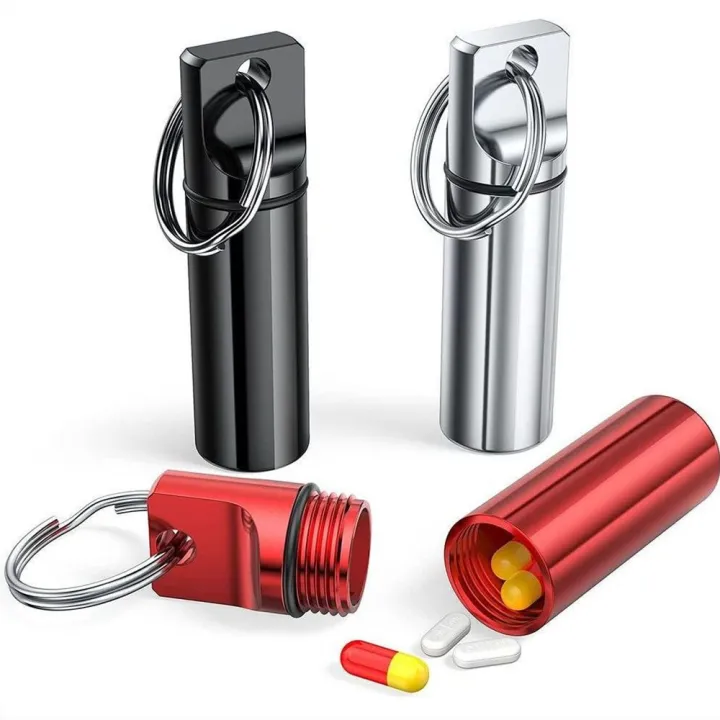 Capsule%20Box%20Keychain,%20Travel%20Case%20Ring%20Portable%20Aluminium%20Alloy%20Mini%20Tablet%20Organizer%20Case%20Container%20-%20Image%205
