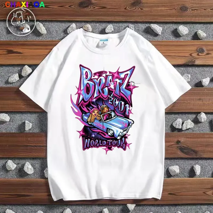 Bratz%20T-shirt%20Women%20Kawaii%20Print%20Graphic%20T%20Shirts%20Harajuku%20Fashion%20Oversized%20T-shirt%20Casual%20Y2k%20Streetwear%20Men's%20T-shirts%20-%20Image%203