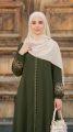 Sabiha Embroidery Borkha For Women - Original Dubai Cherry Fabric Borkha.