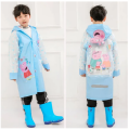 Children's Waterproof  Raincoat Full Body Long with Backpack for Boys and Girls- Primary School Students. 