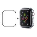 （COD） ENKAY Hat-Prince PC Frame + Full Coverage PMMA HD Screen Protector Film For Apple Watch Series 8 / 7 45mm. 