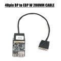 30pin 40pin DP to EDP driver board TYPEC EDP signal adapter board EDP cable 4k 8K 120HZ for 30p 40p Computer LCD display screen. 