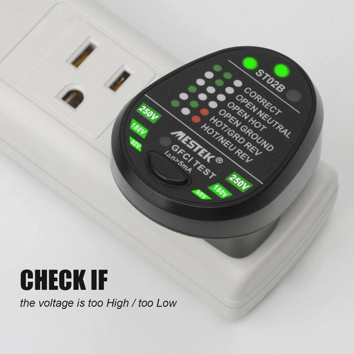 KOGEEK%20Advanced%20RCD%20Electric%20Socket%20Tester%20Automatic%20Neutral%20Live%20Earth%20Wire%20Testing%20Circuit%20Polarity%20Detector%20Wall%20Breaker%20Finder%20Electric%20Leakage%20Test%20with%20Voltage%20Backlight%20Display%20-%20Image%202